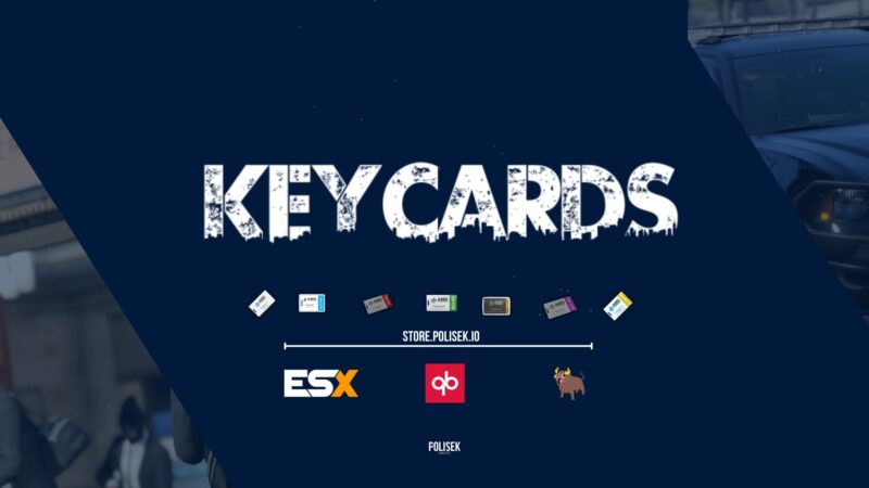 Keycard heists | ESX/QB/OX | Dangerous heists!