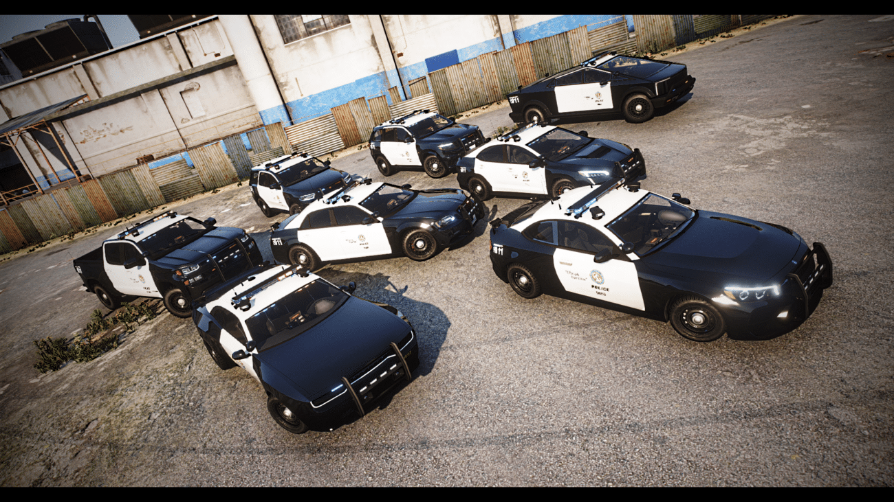 Lore-Friendly Police Vehicle Pack