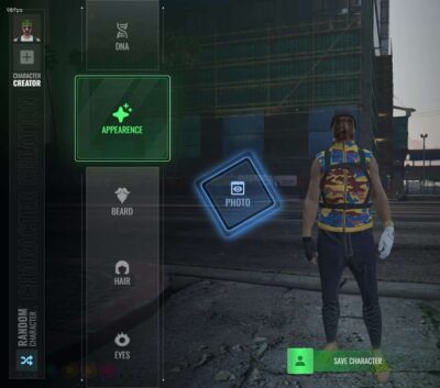 Advanced Clothing Menu