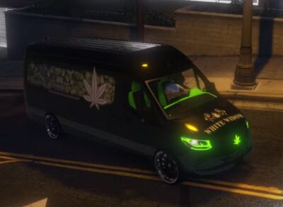 White Widow Job with Van